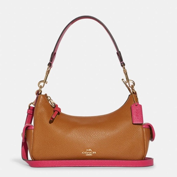 Coach Bags Nwt Coach Pennie Shouldercrossbody Bag 25refined Pebble